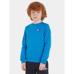 Tommy Hilfiger Pulóver New York Flag KB0KB08628 S Kék Regular Fit
