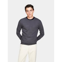 Sisley Sweater 10F2S1C78 Szürke Slim Fit