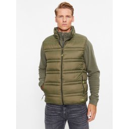 CMP Mellény 33K2007 Zöld Regular Fit
