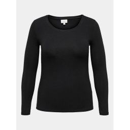ONLY Carmakoma Blúz 15168592 Fekete Regular Fit