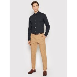 Boss Ing H-Hank-Kent-C1-214 50469345 Fekete Slim Fit