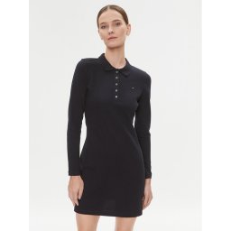 Tommy Hilfiger Hétköznapi ruha 1985 WW0WW39794 Sötétkék Slim Fit