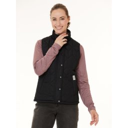 Weather Report Mellény Peggy WR213545 Fekete Regular Fit