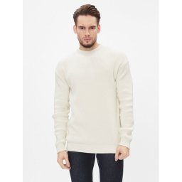 Calvin Klein Jeans Garbó Blown Up J30J324507 Ekru Regular Fit