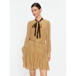 MICHAEL Michael Kors Hétköznapi ruha MF381NYAR4 Sárga Slim Fit