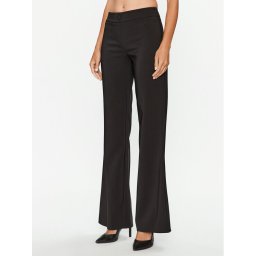 Rinascimento Szövet nadrág CFC0115593003 Fekete Relaxed Fit