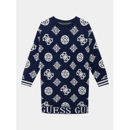 Guess Kötött ruha J3BK04 Z3AH0 Kék Regular Fit