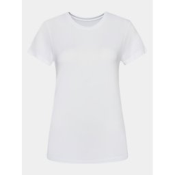 Athlecia Póló Julee W Loose Fit S/S Seamless Tee EA203447 Fehér Regular Fit