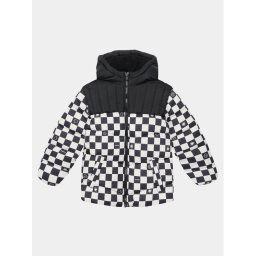 United Colors Of Benetton Pehelykabát 2DFVCN02M Fekete Oversize