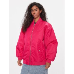 Tommy Jeans Bomber dzseki Tonal DW0DW16563 Rózsaszín Oversize