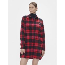 Tommy Jeans Ing ruha DW0DW16471 Piros Regular Fit