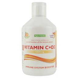 Swedish Nutra C+D3 Folyékony Vitamin - 500ml