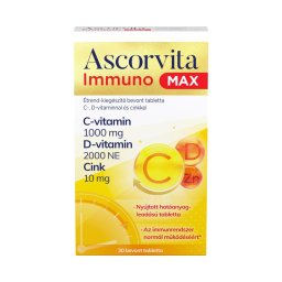 Ascorvita Immuno Max bevont tabletta 30x