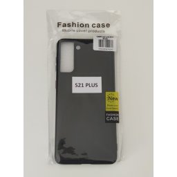 Samsung S21 Plus Szilikon tok fekete