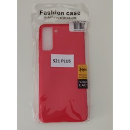 Samsung S21 Plus Szilikon tok piros