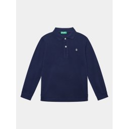 United Colors Of Benetton Pólóing 3089C300Z Sötétkék Regular Fit