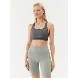 Under Armour Sport melltartó Ua Crossback Mid Bra 1361034 Szürke Compression Fit