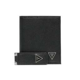 Guess Pénztárca és kulcstartó szett GFBOXM P3303 Fekete