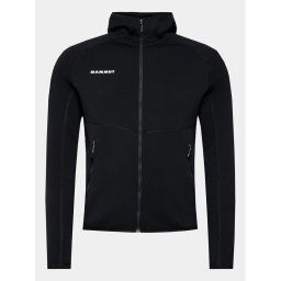 Mammut Pulóver Aconcagua Ml Hooded Jacket 1014-04281-0001-115 Fekete Athletic Fit