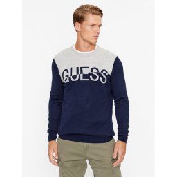 Guess Sweater M3BR09 Z3052 Sötétkék Regular Fit