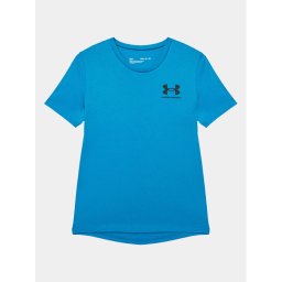 Under Armour Póló Ua Sportstyle Left Chest Ss 1363280 Kék Loose Fit