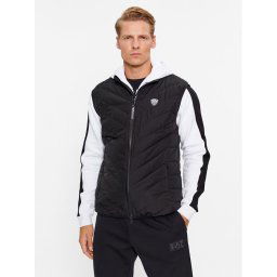 EA7 Emporio Armani Mellény 8NPQ02 PNE1Z 1200 Fekete Regular Fit