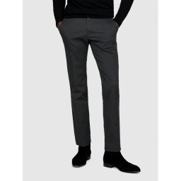 Sisley Szövet nadrág 4QUXSF02X Szürke Slim Fit