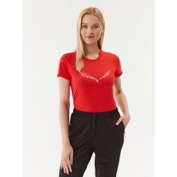 Salewa Póló 027019 Piros Regular Fit