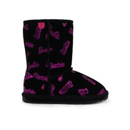 EMU Australia Hótaposó Barbie Wallaby Print Lo K12904 Fekete