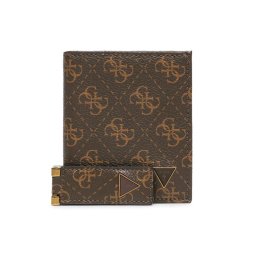 Guess Pénztárca és kulcstartó szett Gift Box GFBOXM P3301 Barna