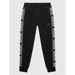 Guess Melegítő alsó L2YQ48 K6ZS1 Fekete Regular Fit