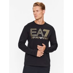 EA7 Emporio Armani Hosszú ujjú 6RPT04 PJFFZ 0208 Fekete Regular Fit