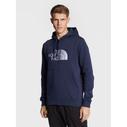 The North Face Pulóver Drew Peak NF00AHJY Sötétkék Regular Fit