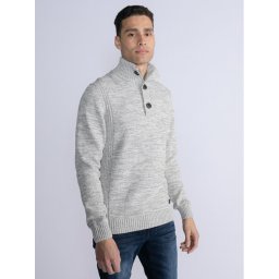 Petrol Industries Sweater M-3030-KWC206 Szürke Regular Fit