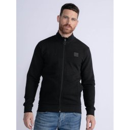 Petrol Industries Pulóver M-3030-SWC343 Fekete Regular Fit