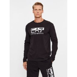 EA7 Emporio Armani Hosszú ujjú 6RPT64 PJ03Z 0200 Fekete Regular Fit