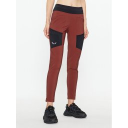 Salewa Szövet nadrág Puez Dst 28483 Bordó Slim Fit