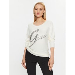 Guess Sweater W3BR25 Z2NQ2 Fehér Regular Fit