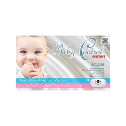 Légzéskimaradás figyelő (Baby Control BC-2230 /3 lapos)