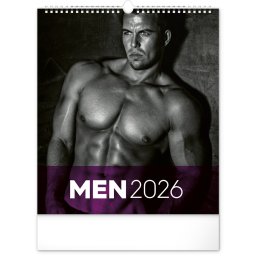 Falinaptár képes 300x340mm Men Realsystem 2027.