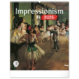 Falinaptár képes 480×560mm Impressionism Realsystem 2027.