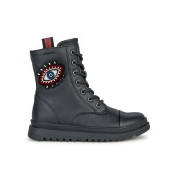 Geox Bokacsizma J Gillyjaw Girl J267XA 000BC C0260 S Fekete