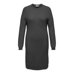 ONLY Carmakoma Kötött ruha 15296352 Szürke Loose Fit
