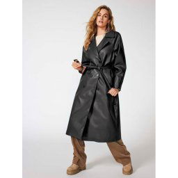 ONLY Viharkabát 15294002 Fekete Regular Fit