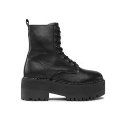 Tommy Jeans Bokacsizma Tjw Boot Zip Up EN0EN02305 Fekete