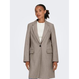 ONLY Átmeneti kabát Nancy 15292832 Bézs Regular Fit