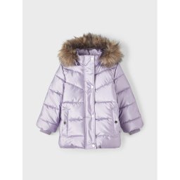 NAME IT Pehelykabát 13218548 Lila Regular Fit