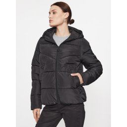 ONLY Pehelykabát 15300257 Fekete Regular Fit