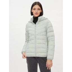 ONLY Pehelykabát 15301325 Zöld Regular Fit