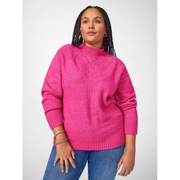 ONLY Carmakoma Garbó 15296580 Rózsaszín Regular Fit